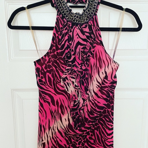 Tops - Silk halter top